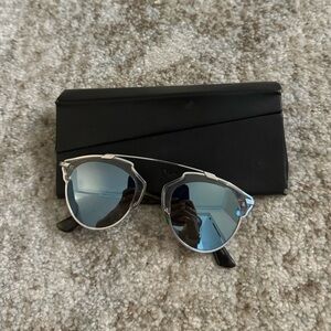 Dior Mirror Aviator Sunglasses